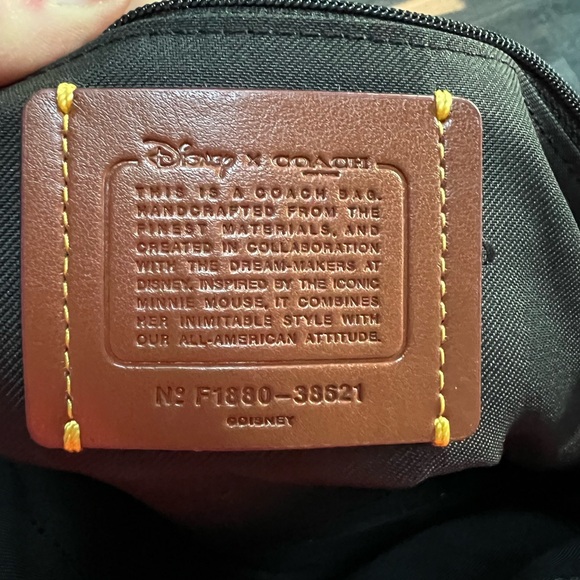 Coach Disney Minnie Mouse Handbag - Picture 5 of 6